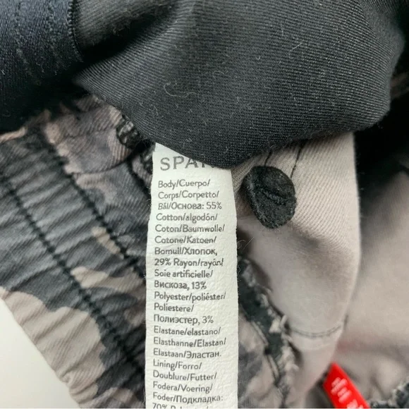 SPANX Gray Camo Jogger Pants XS - Picture 7 of 12